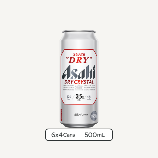 朝日超爽3.5啤酒罐裝 6 x 4 x 500ml