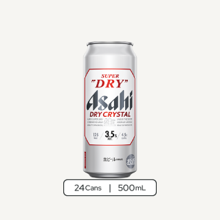 朝日超爽3.5啤酒罐裝 24 x 500ml