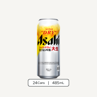 朝日極泡罐啤酒罐裝 24 x 485ml