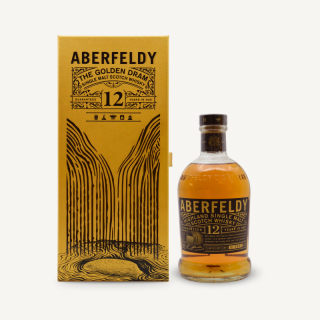 艾柏迪 12年單一麥芽威士忌禮盒(黃色禮盒)樽裝 750ml