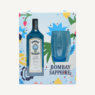 龐貝藍鑽特級琴酒禮盒 (高身玻璃杯)樽裝 750ml