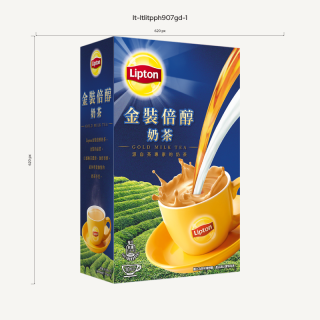 立頓金裝倍醇奶茶盒裝 12 x 10 x 16.5g