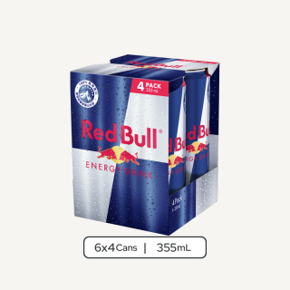 紅牛能量飲品罐裝 6 x 4 x 355ml