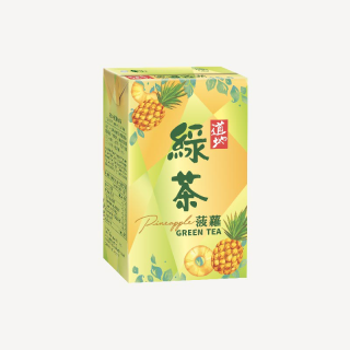 道地菠蘿綠茶紙包裝 24 x 250ml