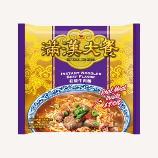 統一滿漢大餐-紅燒牛肉麵(單包裝)包裝 24 x 193g